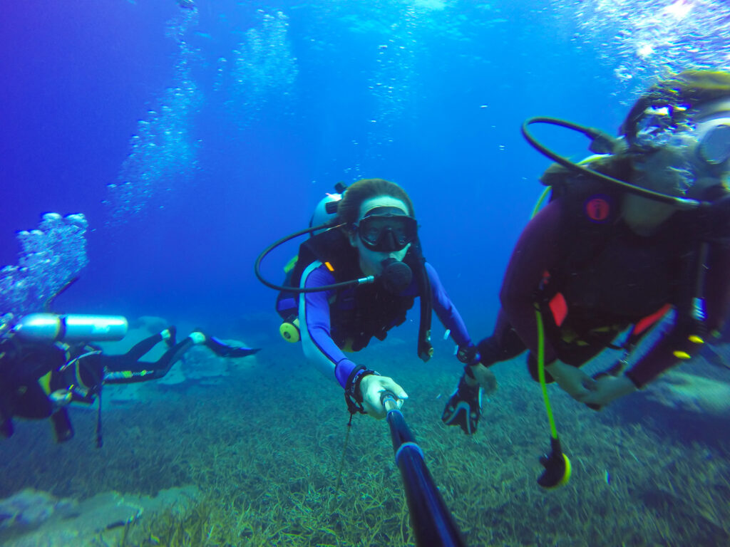 dive in Maldives